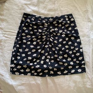 Madewell Daisy Silk Mini Skirt